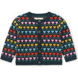 Iconic Raglan Long Sleeve Button-Up Knit Cardigan, Multi
