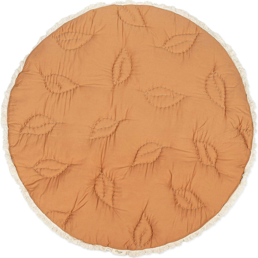 Willow Quilted Baby Play Mat (Dainty Leaf)