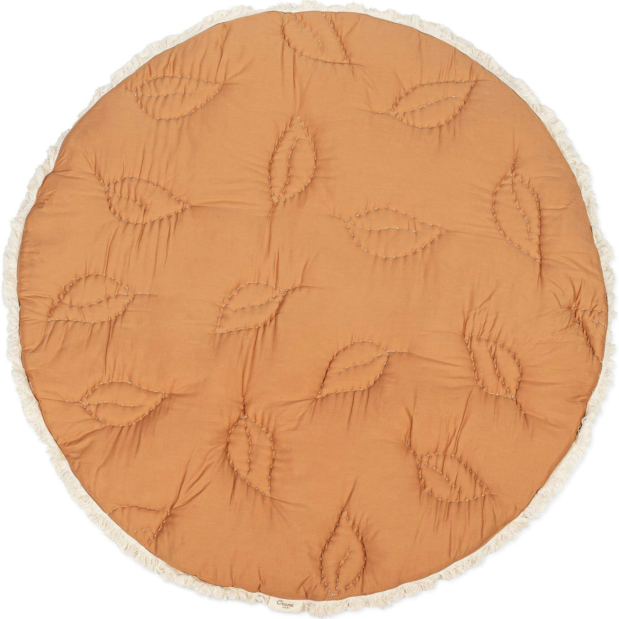 Willow Quilted Baby Play Mat (Dainty Leaf)