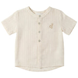 Striped Fabric Shirt