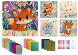 Stick'N Fun - L - Mosaics - Soft Animals - 5y+