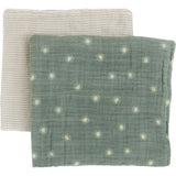 Organic Cotton Muslin Swaddle Blanket 2 Pack - Sage Suns