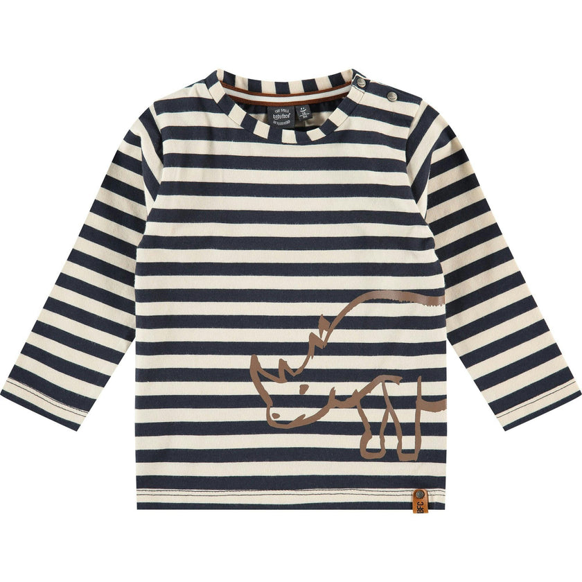 Rhino Print Long Sleeve Shirt