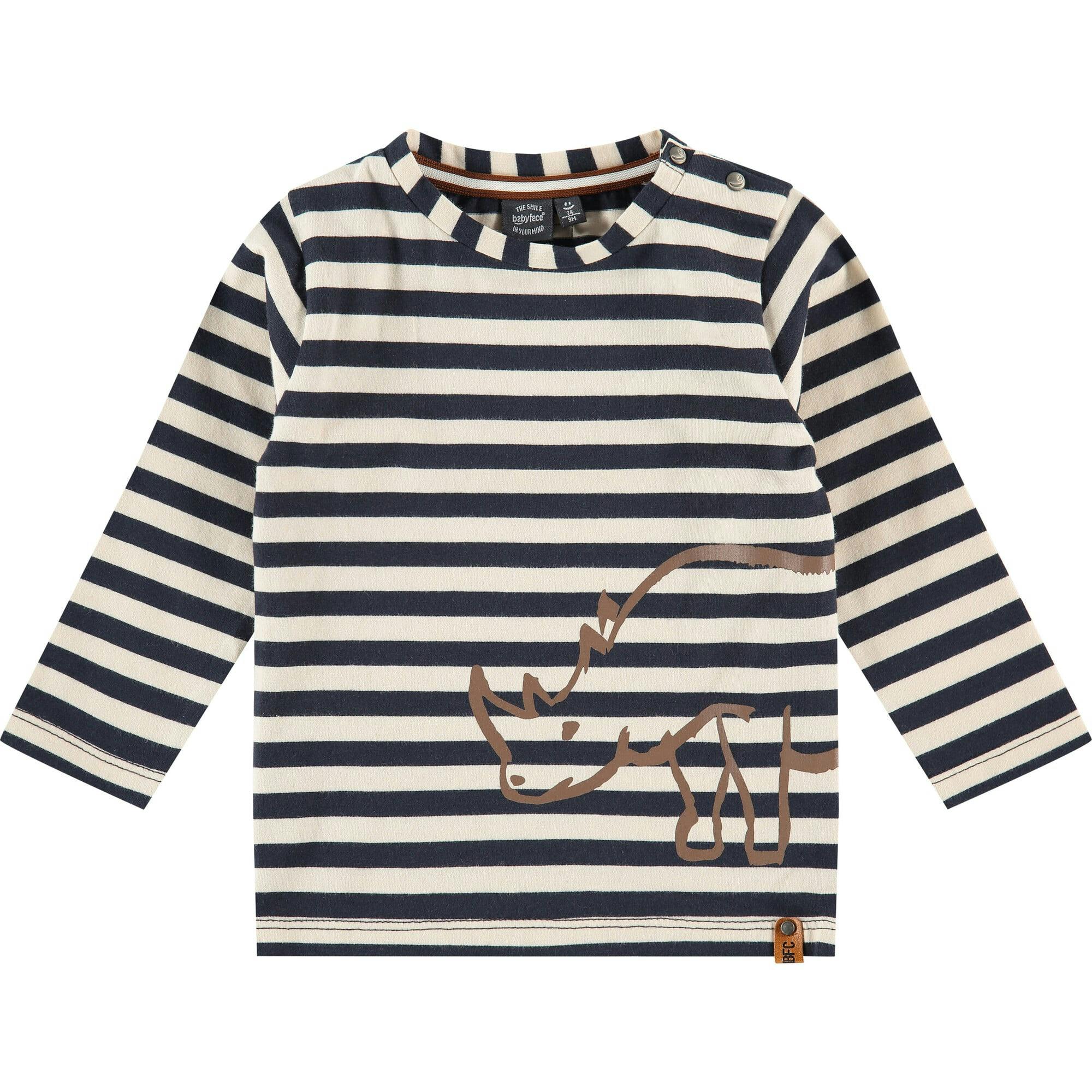 Rhino Print Long Sleeve Shirt