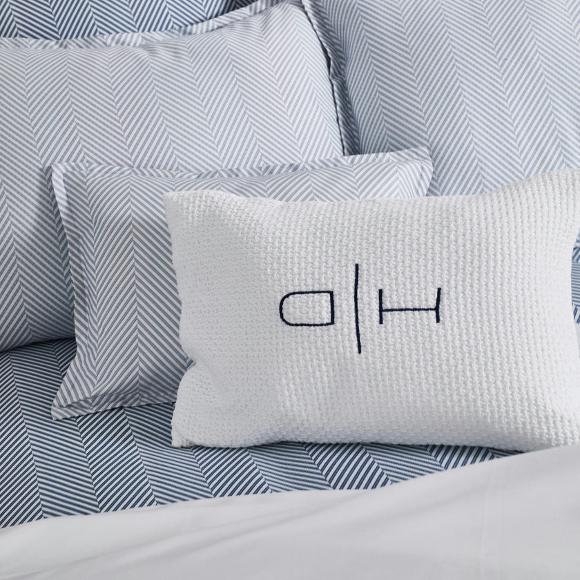 Leze Blue Boudoir Sham