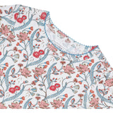 girls mercado bloom short sleeve pima pajamas set