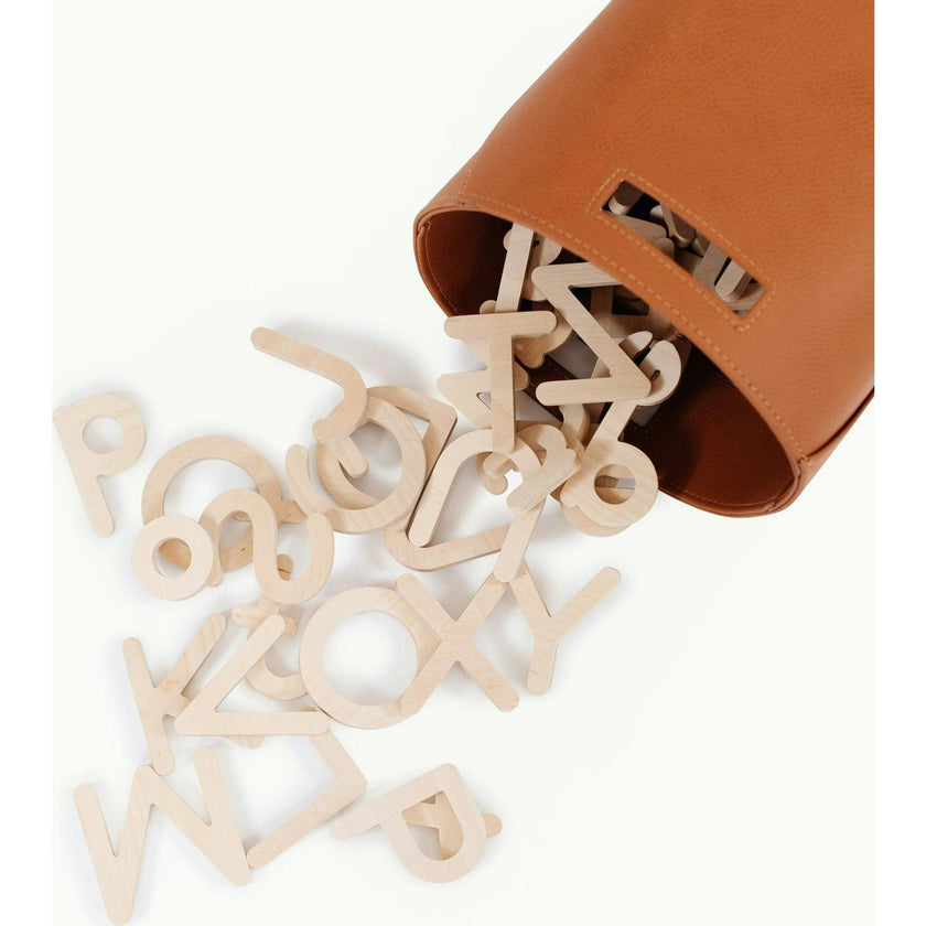 Wooden Alphabet Letters