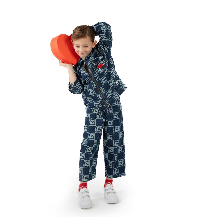 Jr Star Heartbreaker Child Denim Set