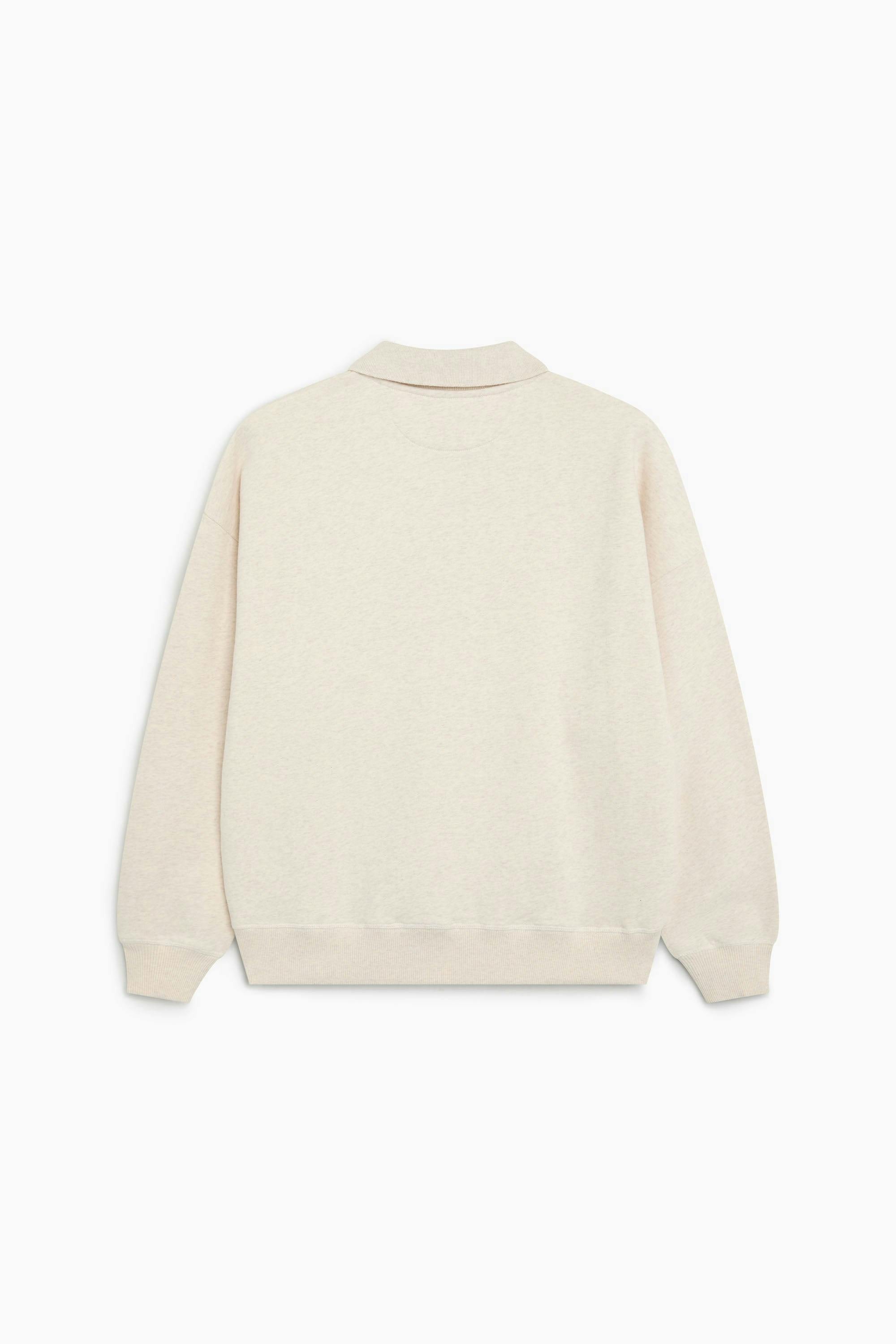 TNS Logo Woman Polo Whisper White Melange