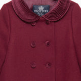 Baby Classic Coat in Burgundy