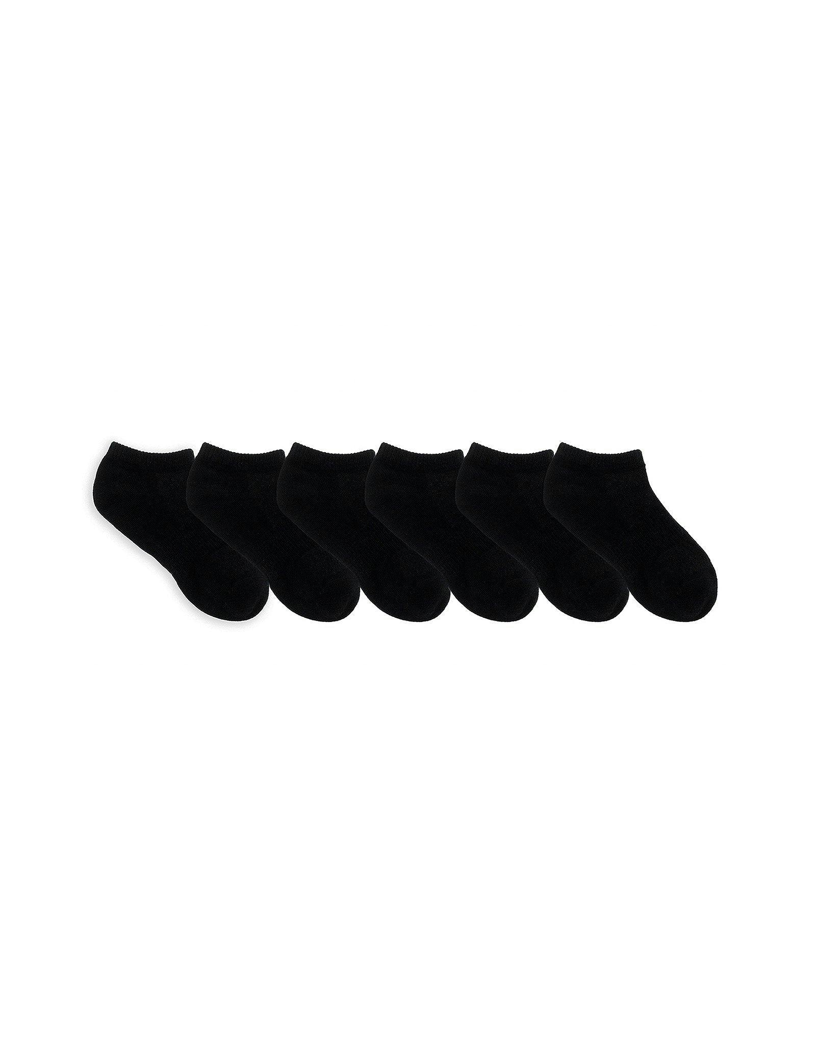 Solid No Show Socks 6 Pack
