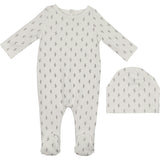 Printed Floral Footie