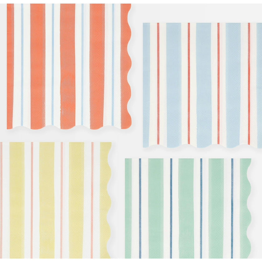 Preppy Stripe Large Napkins