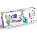 Ozbozz Tie Dye Foldalbe Scooter - Light UP Wheels