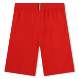 Red Side Logo Swimshorts
