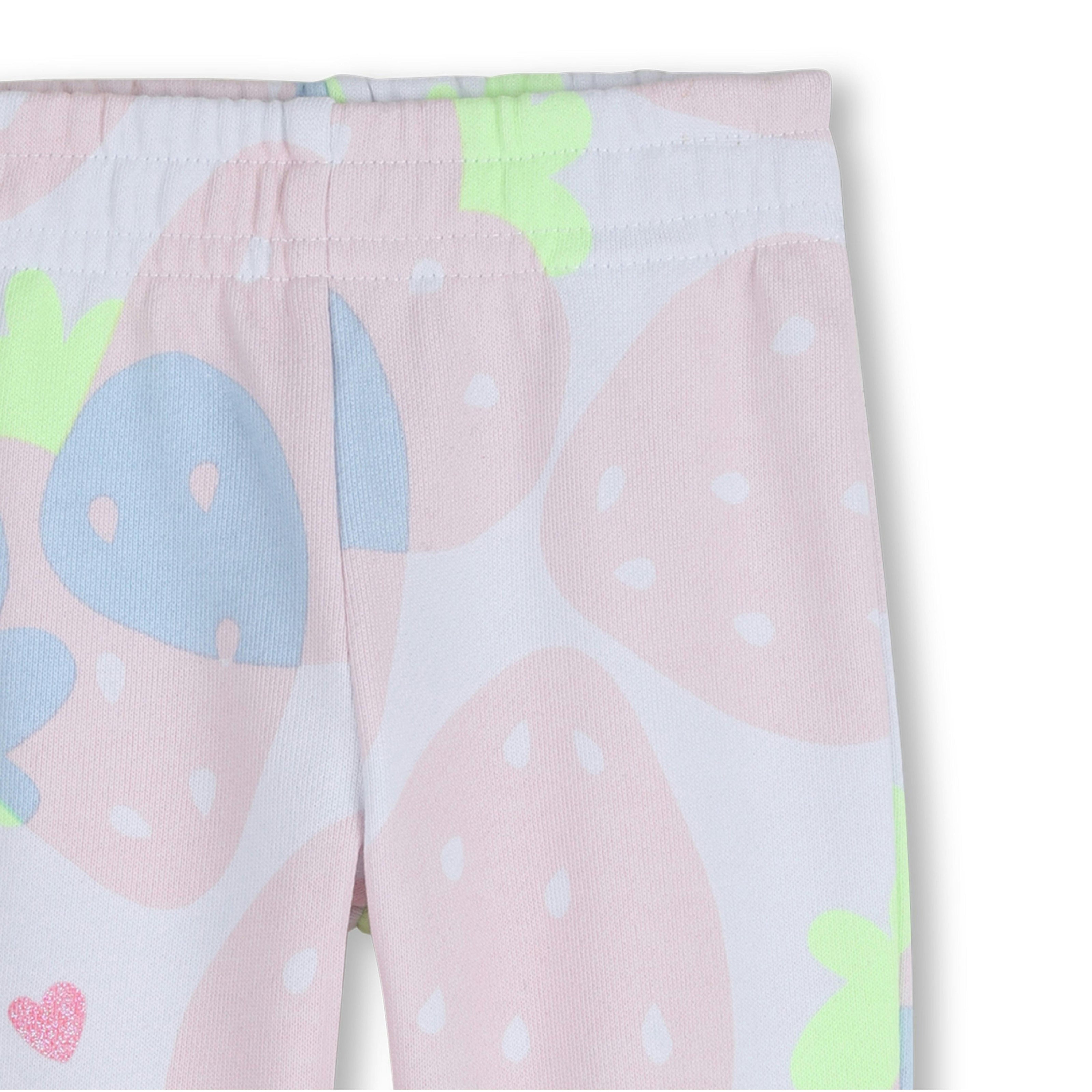 Fleece Jogging Set Strawberries Organic Cotton