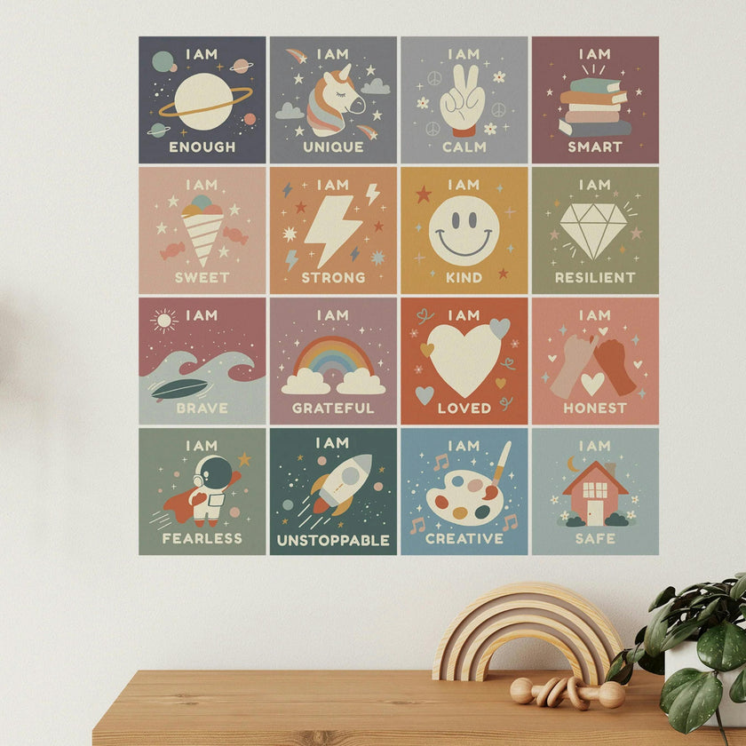 Peel & Stick Fabric Wall Stickers
