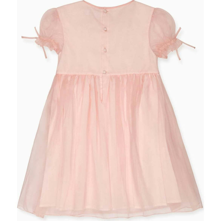Blush Alba Silk Ceremony Girl Dress
