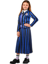 Girls' Wednesday Nevermore Academy Purple School Uniform Costume