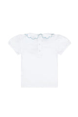Nella Scallops Short Sleeve Tee