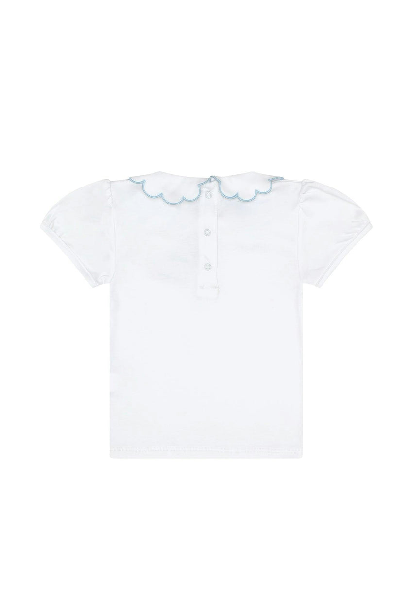 Nella Scallops Short Sleeve Tee
