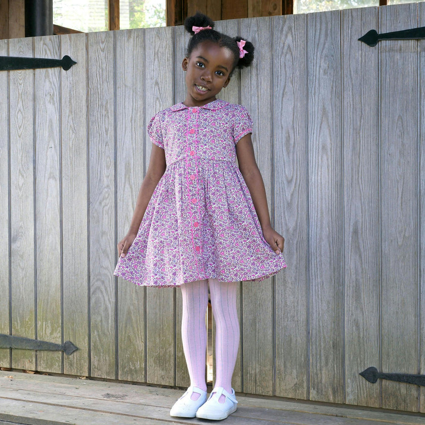 Floral Button Front Dress