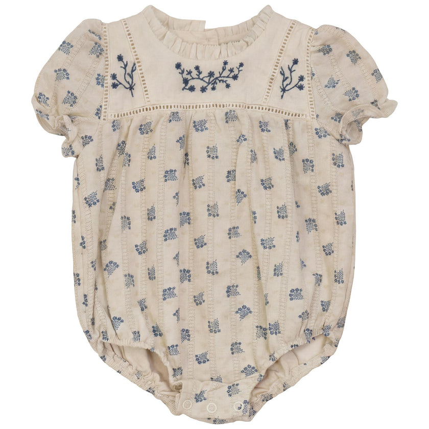Floral Embroidered Bubble