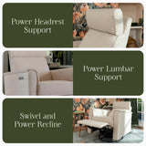 Namesake Willa Pro Power Recliner and Swivel Glider