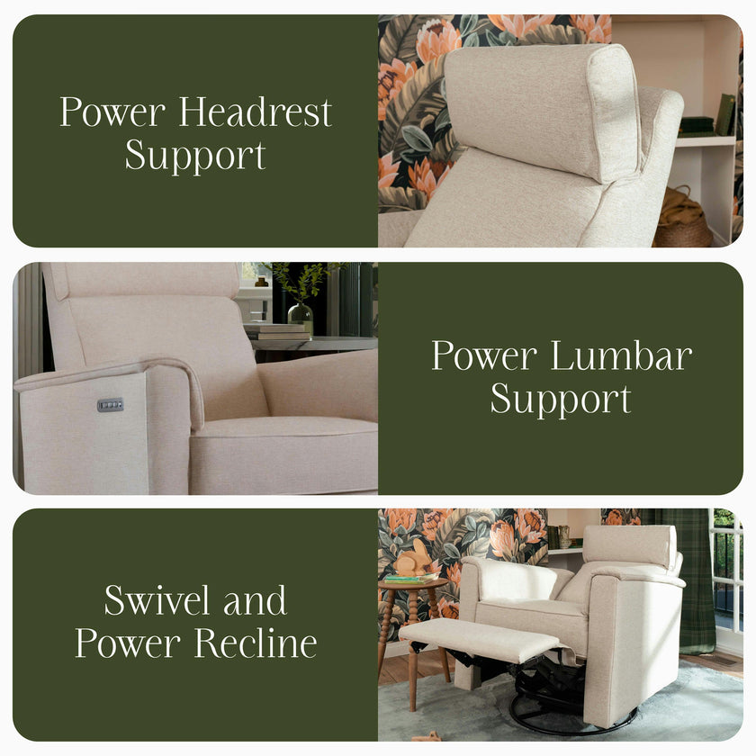 Namesake Willa Pro Power Recliner and Swivel Glider
