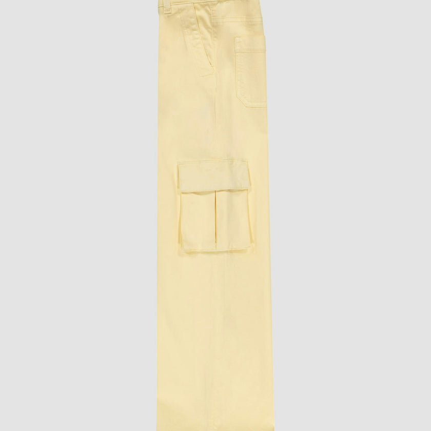 Lily Wide Leg Jogger | Citron