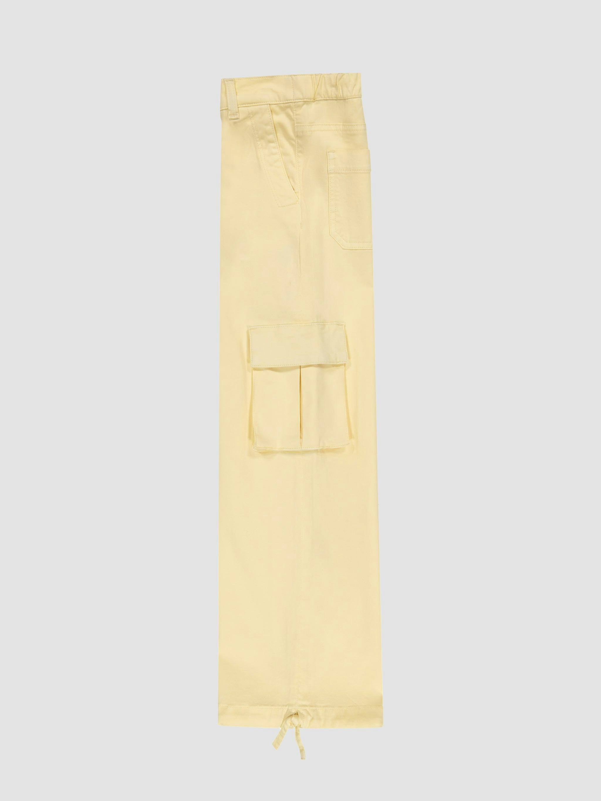 Lily Wide Leg Jogger | Citron