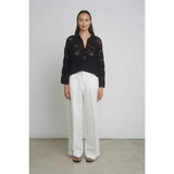 TASHA CROP JACKET | BLACK