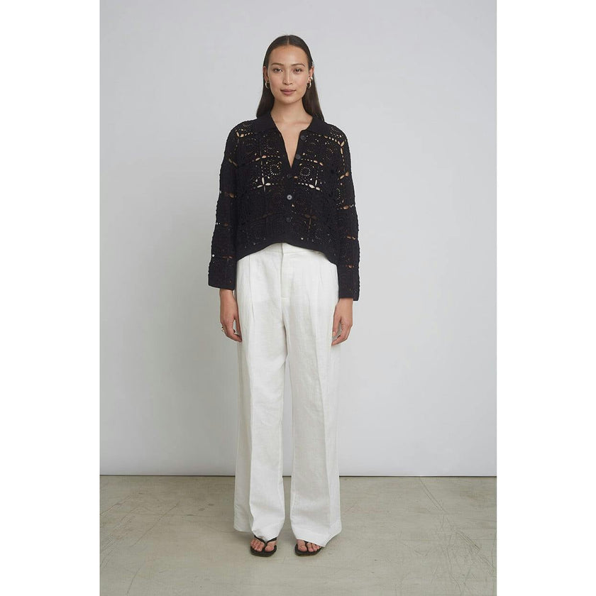 TASHA CROP JACKET | BLACK