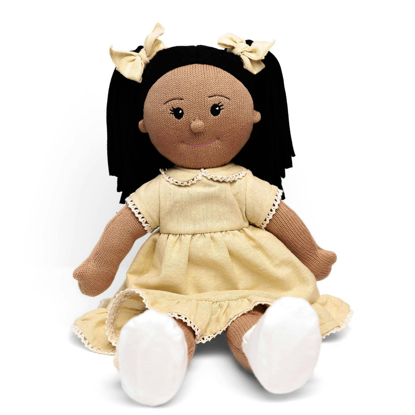 The Clementine Collective knitted doll Penelope