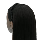 Multicolored Crosscut Gemstone Headband