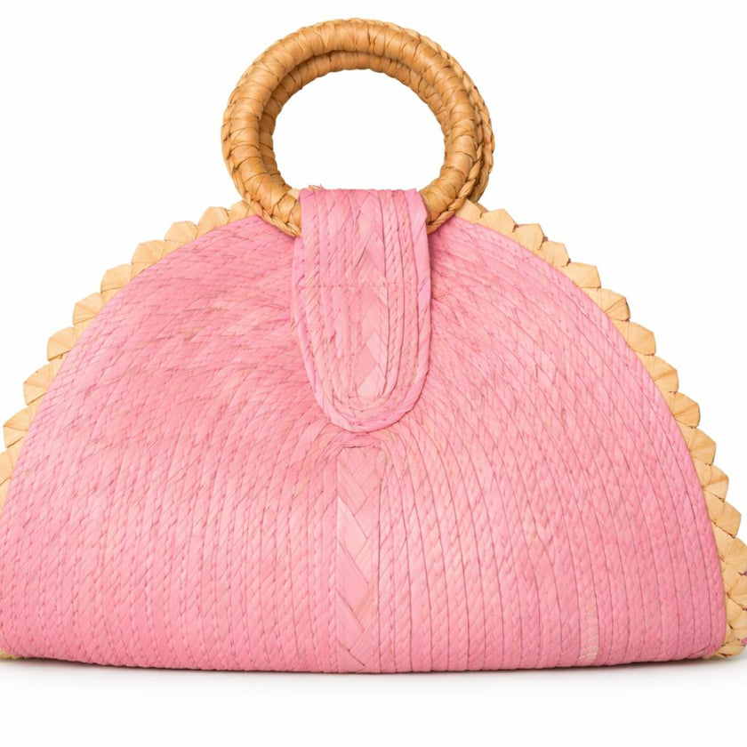 Garden Rose Palm Purse