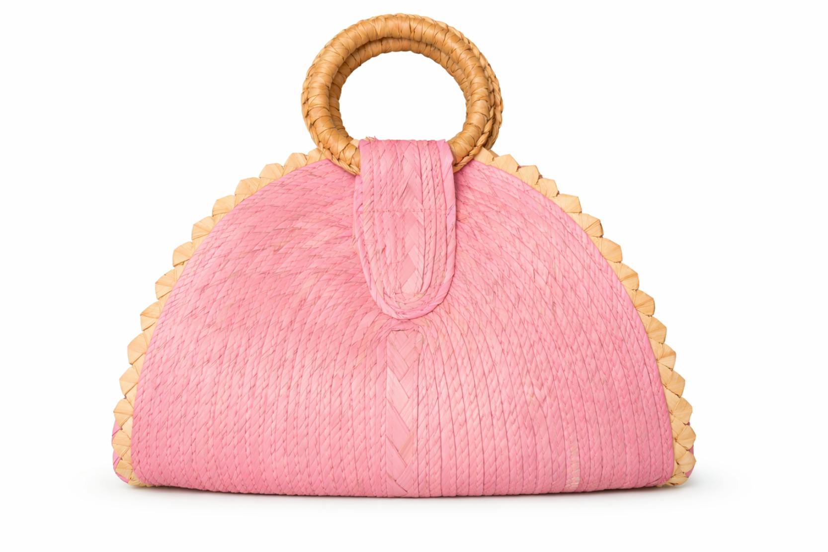 Garden Rose Palm Purse