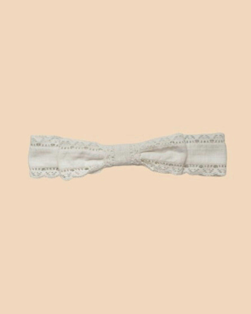 Lace Headband- Ivory