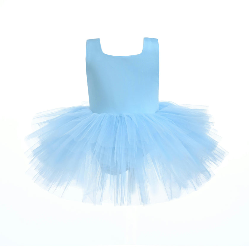 Light Blue Layered Leotard