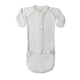 24 HOUR CONVERTIBLE GOWN | STORM GRAY — Bamboo Organic Cotton Blend, Preemie–6M