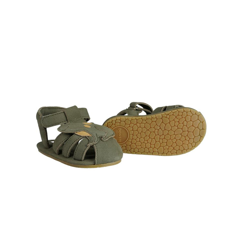 Dunio Sandals | Frog | Stone Nubuck
