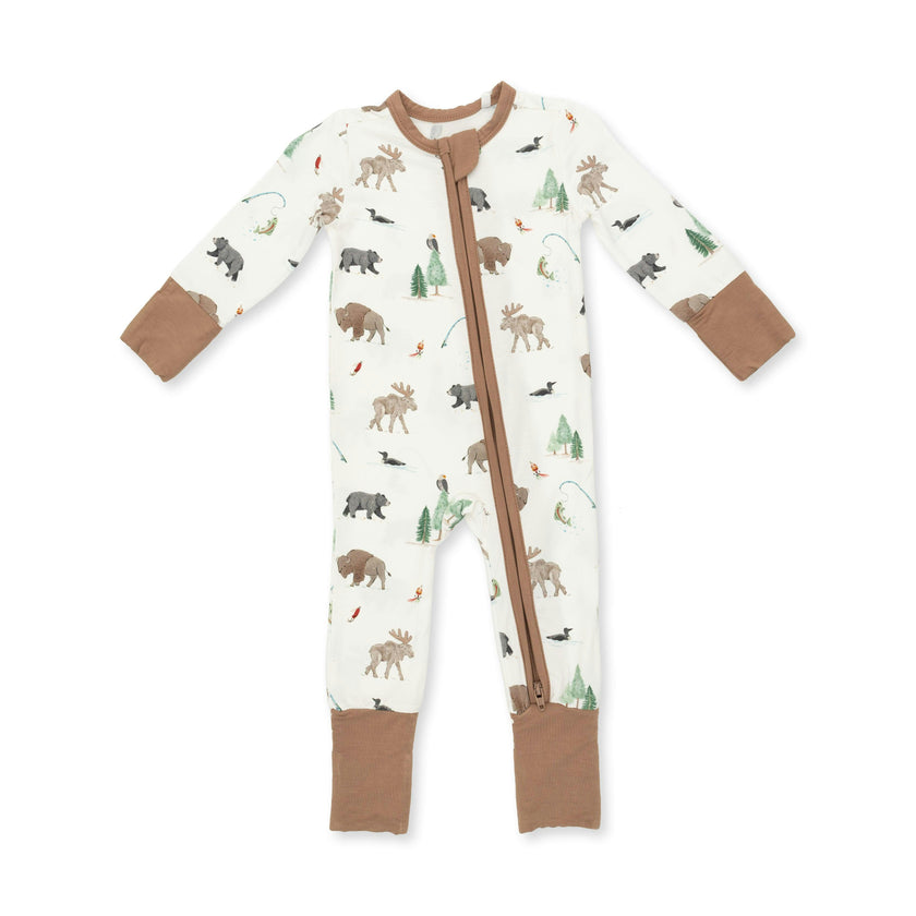 Northern Woodland Animals - Convertible Romper