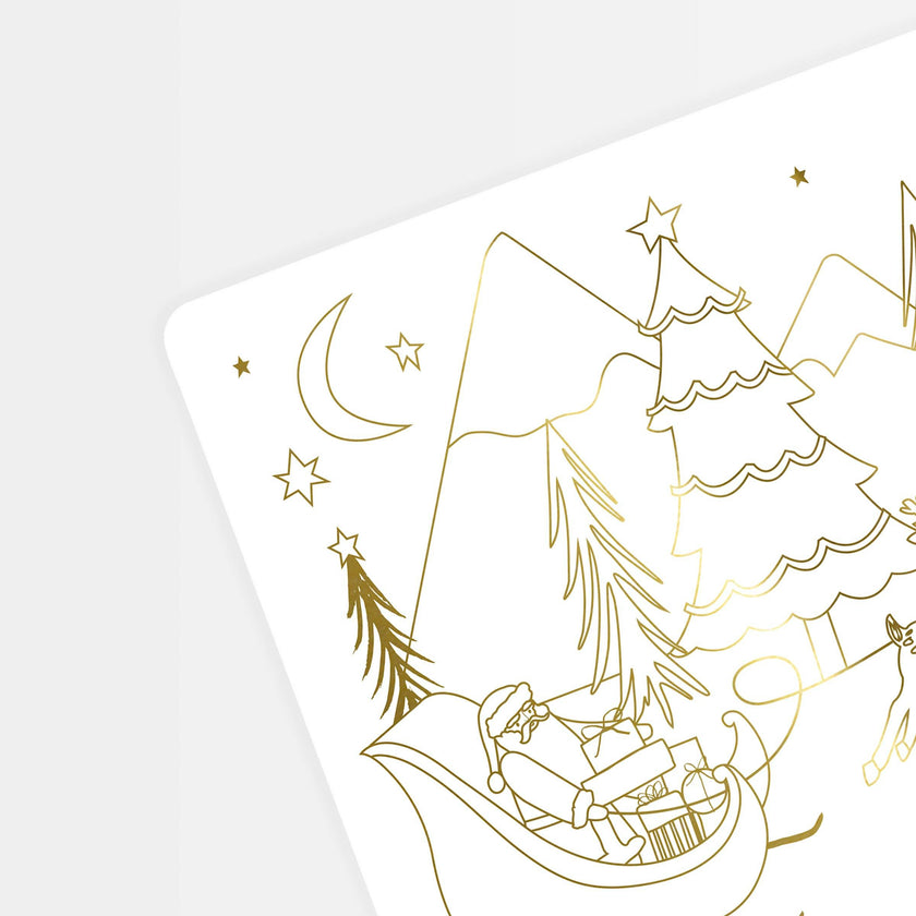 Christmas Coloring Placemats