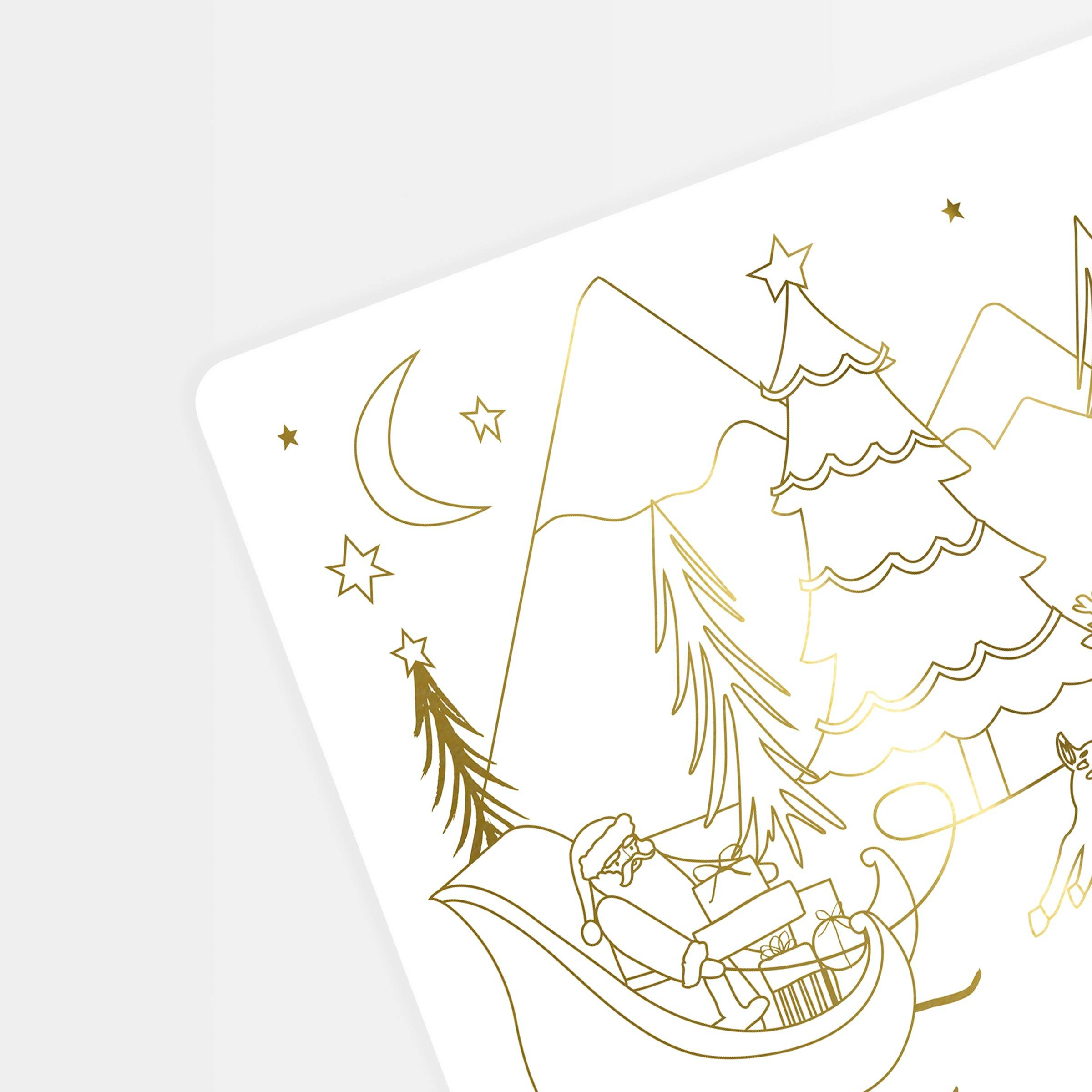 Christmas Coloring Placemats