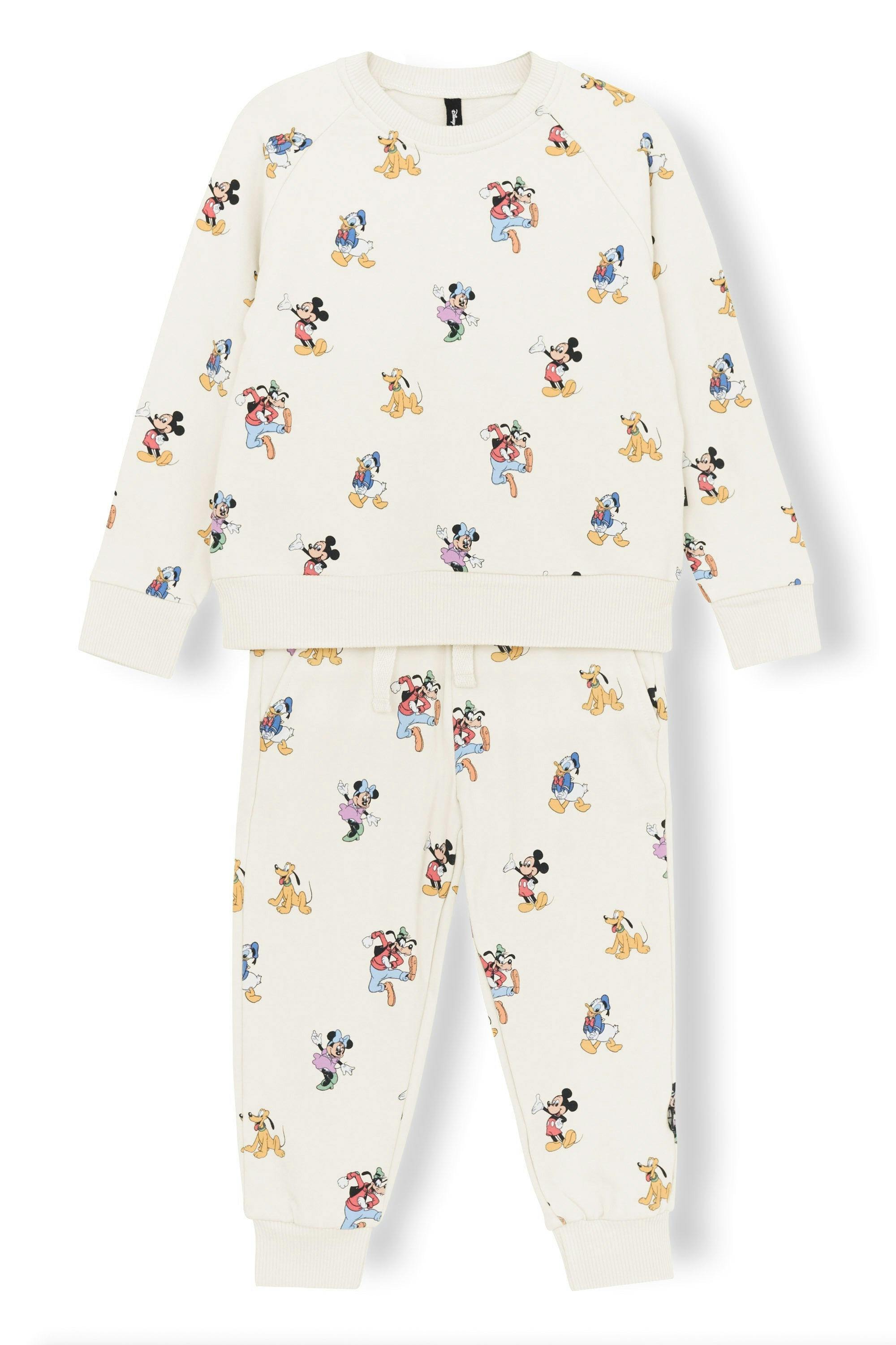 Long Sleeve Jogger Set in Mickey Mouse and Friends