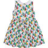 Sailboat Print Twirl Dress