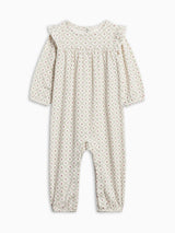 Jine Ruffle Sleeve Romper - Hedge Floral
