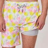 Mens Aloha Vacay Recycled Swim Short