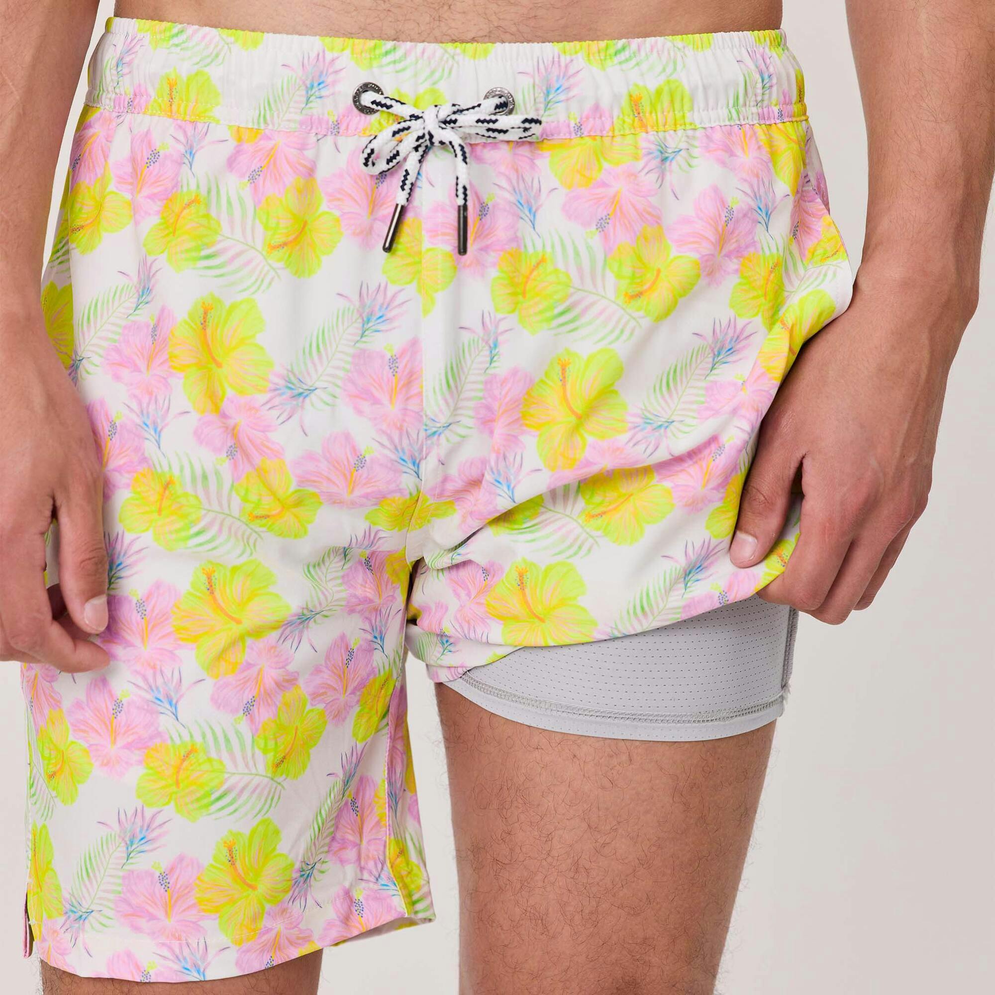 Mens Aloha Vacay Recycled Swim Short