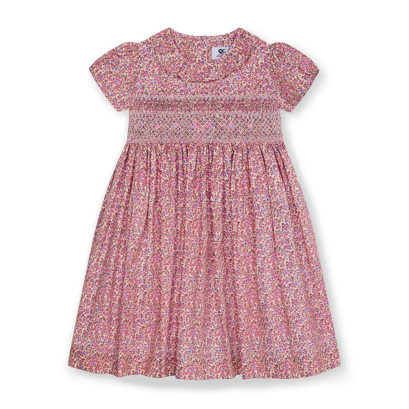 Smocked Girls Dress